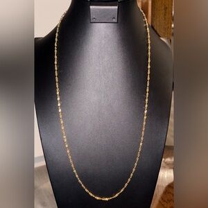 Premier Designs Gold-Tone Twisted Link Necklace